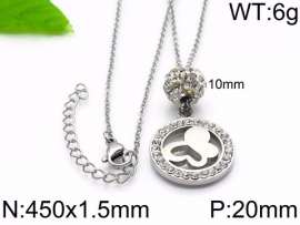 Stainless Steel Stone Necklace