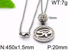 Stainless Steel Stone Necklace