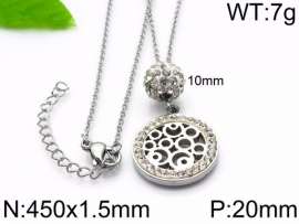 Stainless Steel Stone Necklace