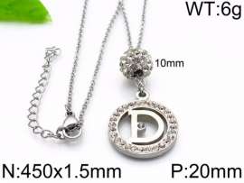 Stainless Steel Stone Necklace