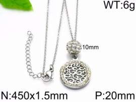 Stainless Steel Stone Necklace