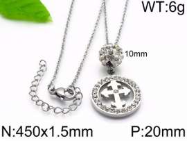 Stainless Steel Stone Necklace