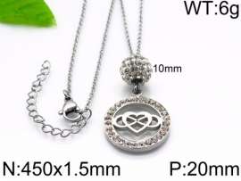 Stainless Steel Stone Necklace