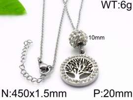 Stainless Steel Stone Necklace