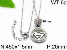 Stainless Steel Stone Necklace