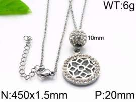 Stainless Steel Stone Necklace