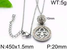 Stainless Steel Stone Necklace