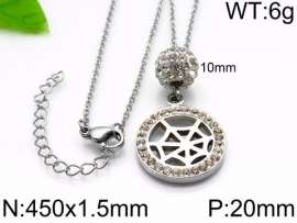 Stainless Steel Stone Necklace