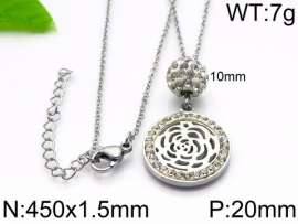 Stainless Steel Stone Necklace
