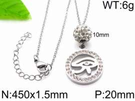 Stainless Steel Stone Necklace