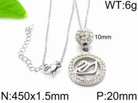 Stainless Steel Stone Necklace