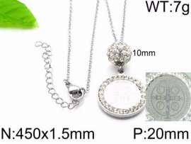 Stainless Steel Stone Necklace