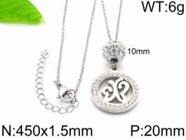 Stainless Steel Stone Necklace