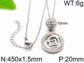 Stainless Steel Stone Necklace