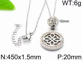 Stainless Steel Stone Necklace