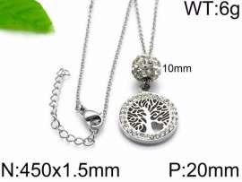 Stainless Steel Stone Necklace