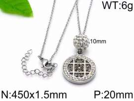 Stainless Steel Stone Necklace