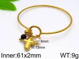 Stainless Steel Gold-plating Bangle