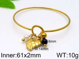 Stainless Steel Gold-plating Bangle