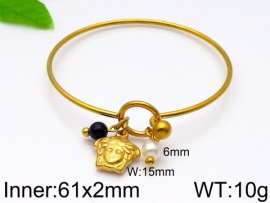 Stainless Steel Gold-plating Bangle