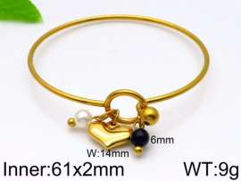 Stainless Steel Gold-plating Bangle