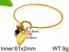 Stainless Steel Gold-plating Bangle