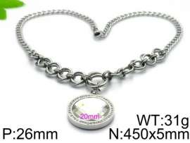 Stainless Steel Stone Necklace