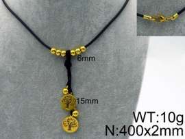 SS Gold-Plating Necklace