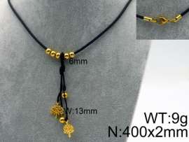 SS Gold-Plating Necklace