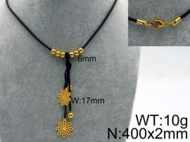 SS Gold-Plating Necklace