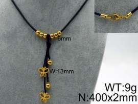 SS Gold-Plating Necklace