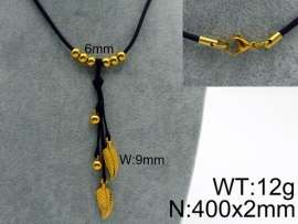 SS Gold-Plating Necklace
