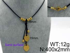 SS Gold-Plating Necklace