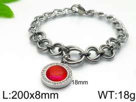 Stainless Steel Stone Bracelet