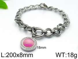 Stainless Steel Stone Bracelet