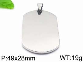 Stainless Steel Popular Pendant