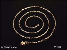 Staineless Steel Small Gold-plating Chain
