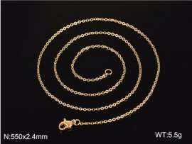 Staineless Steel Small Gold-plating Chain