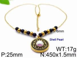 SS Gold-Plating Necklace