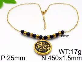 SS Gold-Plating Necklace