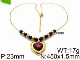 SS Gold-Plating Necklace