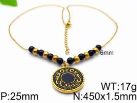 SS Gold-Plating Necklace