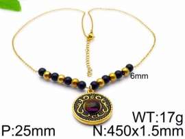 SS Gold-Plating Necklace