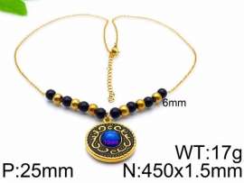 SS Gold-Plating Necklace