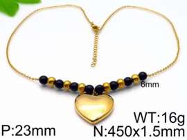 SS Gold-Plating Necklace