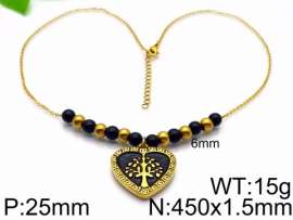 SS Gold-Plating Necklace