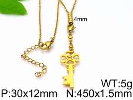 SS Gold-Plating Necklace