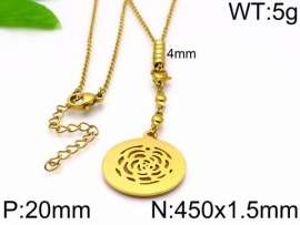 SS Gold-Plating Necklace