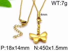 SS Gold-Plating Necklace