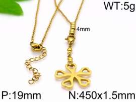 SS Gold-Plating Necklace